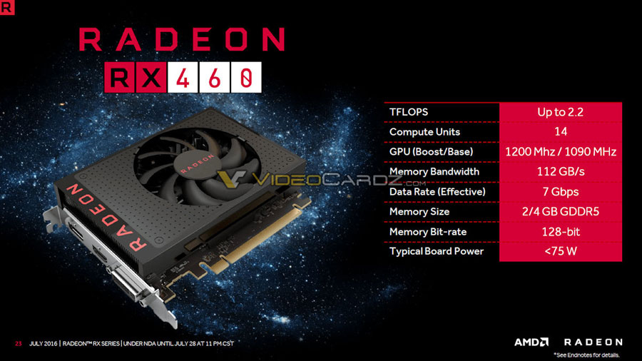 Стали известны дата выхода и окончательные характеристики видеокарт от AMD