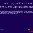 Уведомление об обновлении до Windows 10 стали еще назойливее