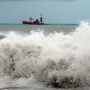 В Черном море заметно возросло количество штормов