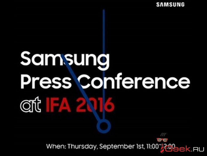 Презентация смарт-часов Samsung Gear S3 состоится 1 сентября