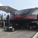В КНР испытали 1-ый в мире надземный автобус — Чудо техники