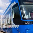 В Киеве запустили бесшумный трамвай с кондиционером и Wi-Fi