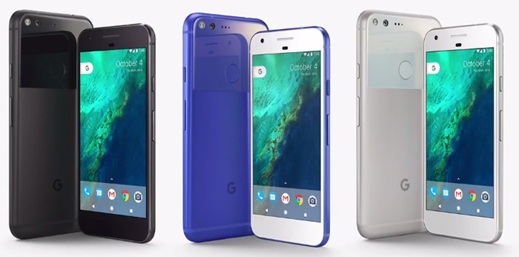 Google официально представила смартфоны Pixel и Pixel XL