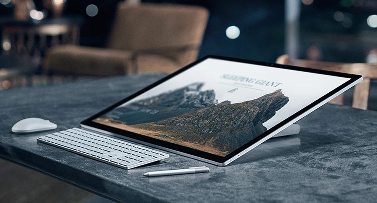 Microsoft представила моноблок Surface Studio