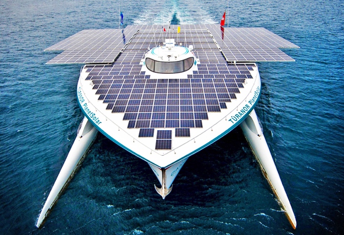 Шесть новейших конструкций для солнечного судоходства
