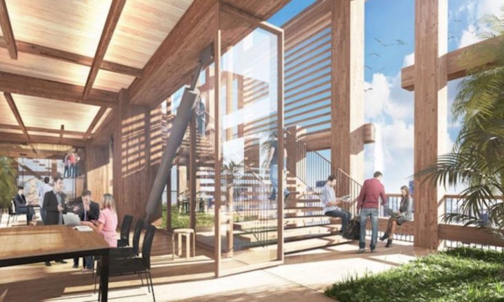Над мегаполисами будущего будут возвышаться деревянные небоскребы