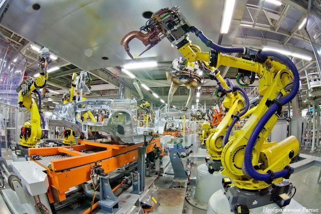 Южная Корея лидирует по числу внедренных промышленных роботов