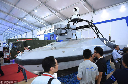 Китай продемонстрировал свой новейший беспилотный ракетный катер на выставке Airshow China