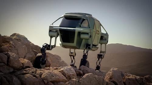 Hyundai представил концепцию «шагающего автомобиля» с роботизированными ногами