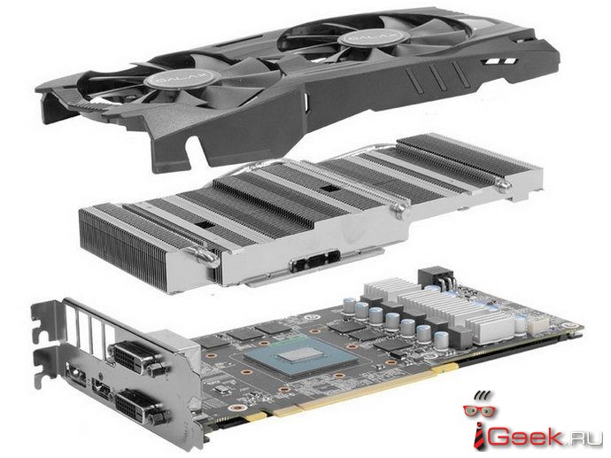 Заряженная видеокарта GALAX GeForce GTX 1060 EXOC Black 6GB Заряженная видеокарта GALAX GeForce GTX 1060 EXOC Black 6GB