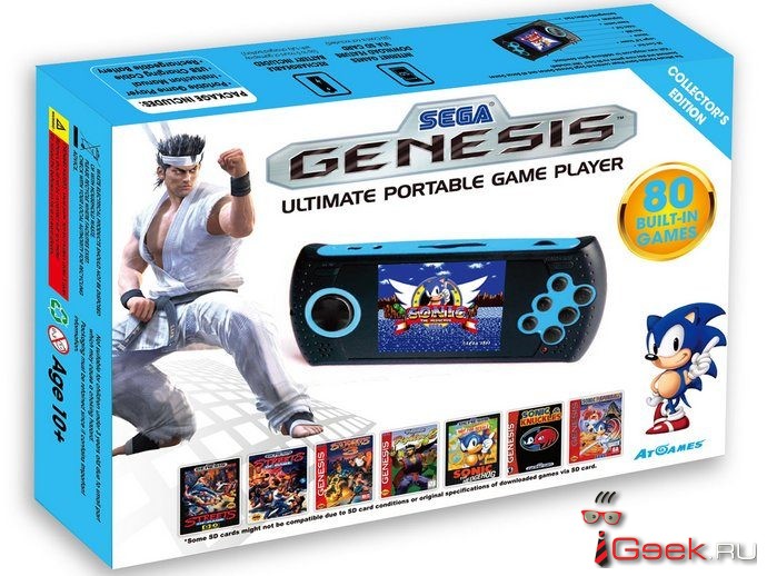 Игровая консоль Sega Mega Drive станет портативной Игровая консоль Sega Mega Drive станет портативной
