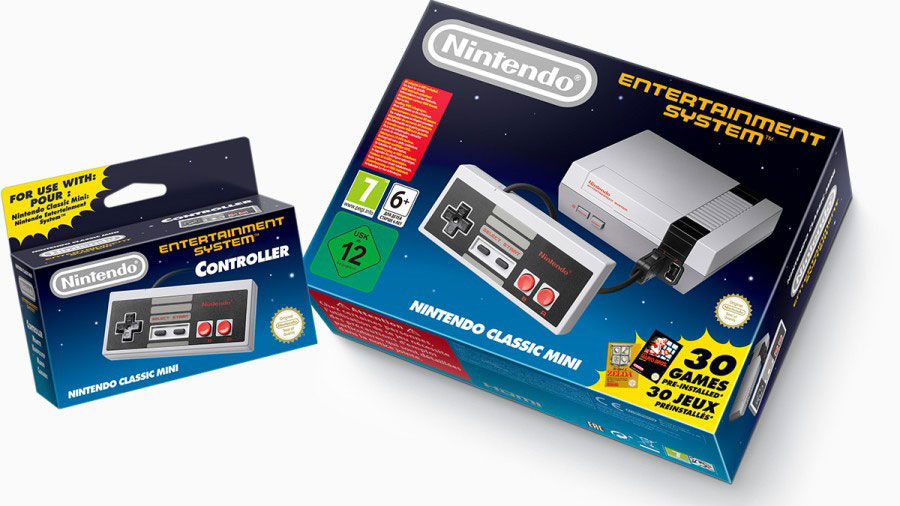 Nintendo «переиздала» классическую консоль NES
