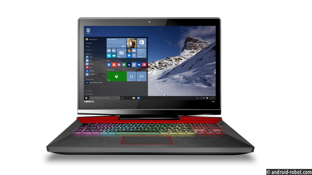 Lenovo представила мощные устройства серии Y900