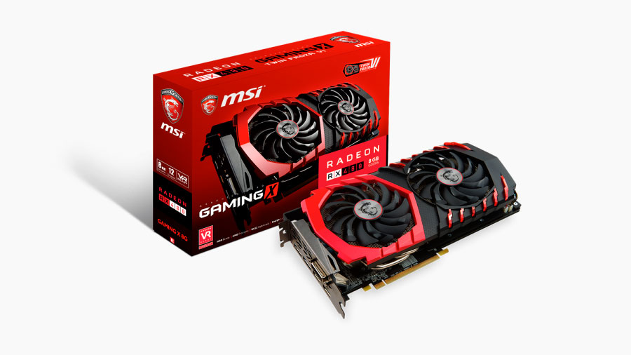 MSI представила видеокарты RX 480 Gaming с прибавкой к частоте памяти