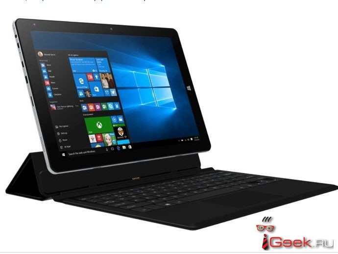 Планшет Chuwi Vi10 Plus: решение в стиле Microsoft Surface на две ОС
