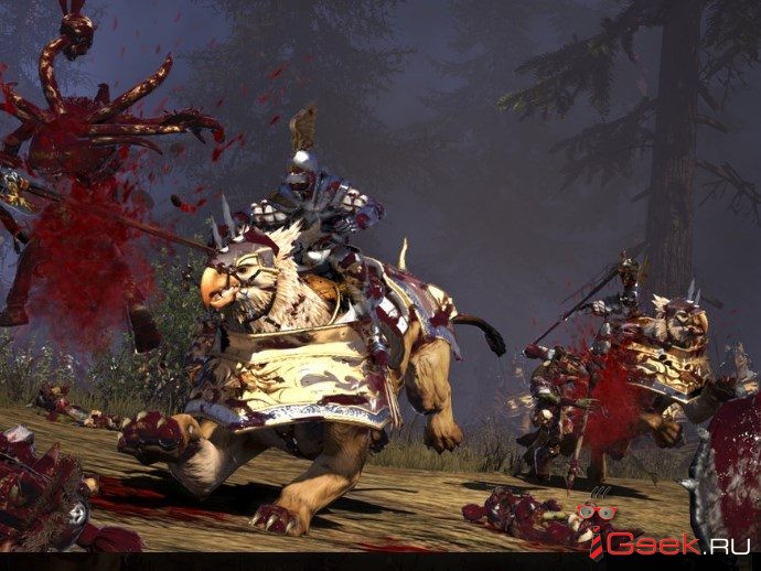 Кровавые реки и оторванные конечности в обновлении Total War: Warhammer