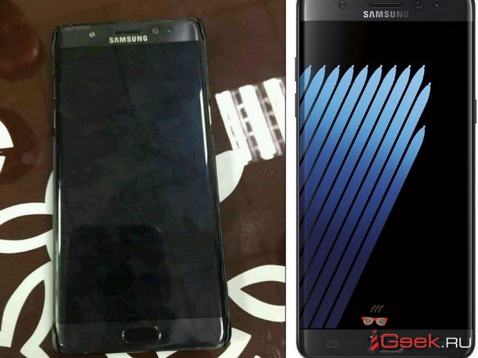 Первый «живой» снимок смартфона Samsung Galaxy Note7 Первый «живой» снимок смартфона Samsung Galaxy Note7