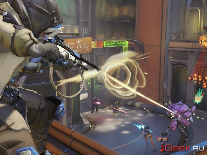 В Overwatch появился новый герой — шестидесятилетняя Ана Амари
