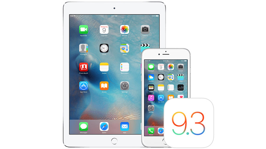 Apple выпустила iOS 9.3.3 Apple выпустила iOS 9.3.3