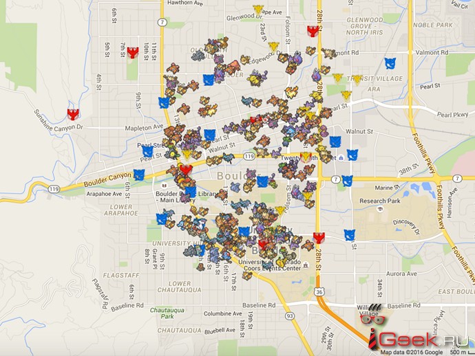 Из-за ошибки в коде можно отследить всех покемонов в Pokemon Go