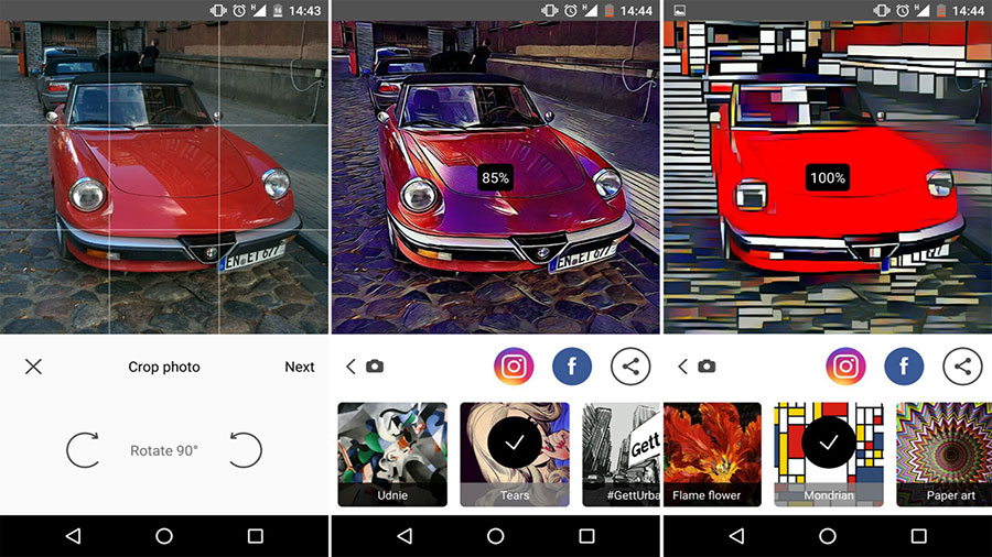 Prisma вышла на Android