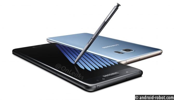 Характеристики, стоимость и дата начала реализации Android-смартфона Samsung Galaxy Note 7