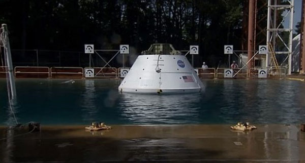 NASA испытывает космический корабль «Orion», который готовят к визиту на Марс