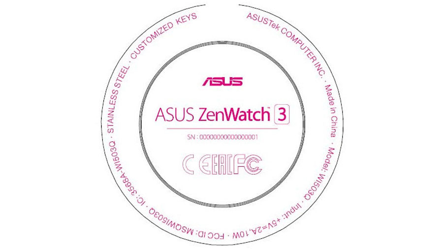 Анонс ASUS ZenWatch 3 состоится на IFA 2016
