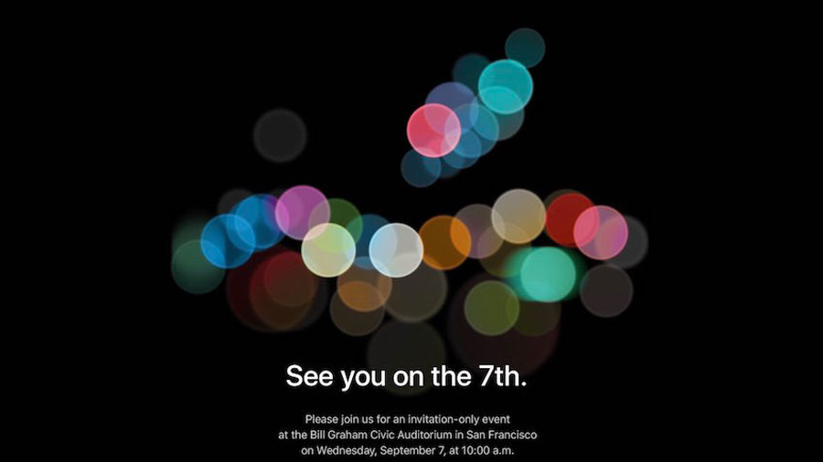 Apple разослала приглашения на презентацию 7 сентября