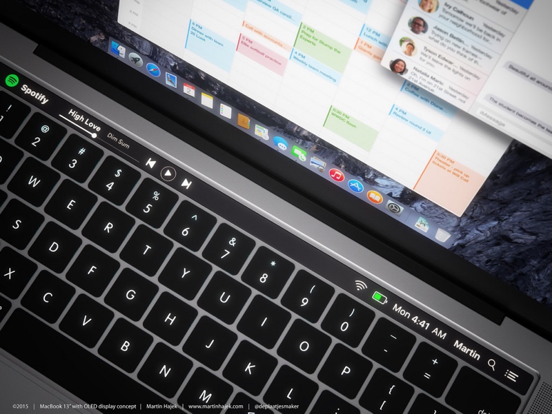 В новом MacBook Pro появится сенсор Touch ID