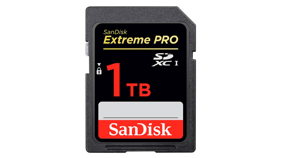 SanDisk представила первую в мире SD-карту на 1 ТБ SanDisk представила первую в мире SD-карту на 1 ТБ