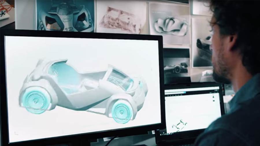 В США создали гибрид автомобиля и дрона на 3D-принтере