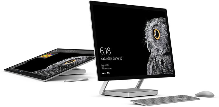 Microsoft представила моноблок Surface Studio