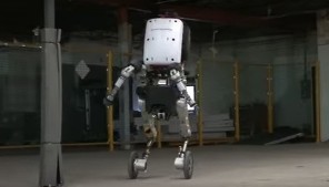 Компания Boston Dynamics представила своего нового робота «Handle» с колёсами вместо ног
