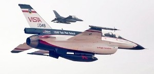 Самоуправляемый F-16 провёл пробную атаку ракетами «воздух-земля» в составе группы пилотируемых истребителей Самоуправляемый F-16 провёл пробную атаку ракетами «воздух-земля» в составе группы пилотируемых истребителей