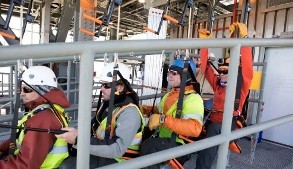 Опробована новая система аварийного спасения астронавтов и обслуживающего персонала на стартовом комплексе Опробована новая система аварийного спасения астронавтов и обслуживающего персонала на стартовом комплексе