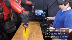 Ученые тестируют систему VR для дистанционного управления роботами из виртуальной кабины Ученые тестируют систему VR для дистанционного управления роботами из виртуальной кабины