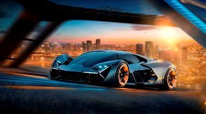 Lamborghini представляет самовосстанавливающийся суперкар будущего