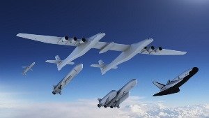 Одним из проектов пусковых платформ Stratolaunch являтся многоразовый космолет