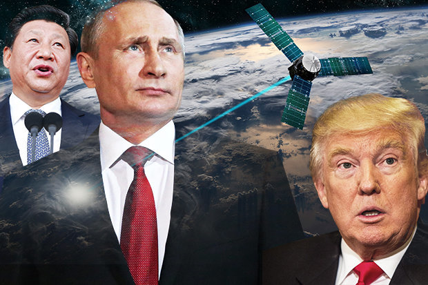Космическая война между США, Китаем и Россией уже началась? Космическая война между США, Китаем и Россией уже началась?