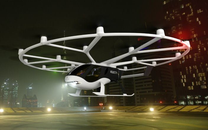 Компания Volocopter представила свое первое коммерческое автономное воздушное такси