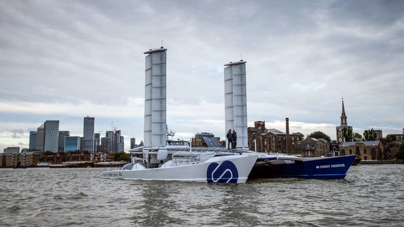 Energy Observer — судно, которое производит топливо для движения из морской воды