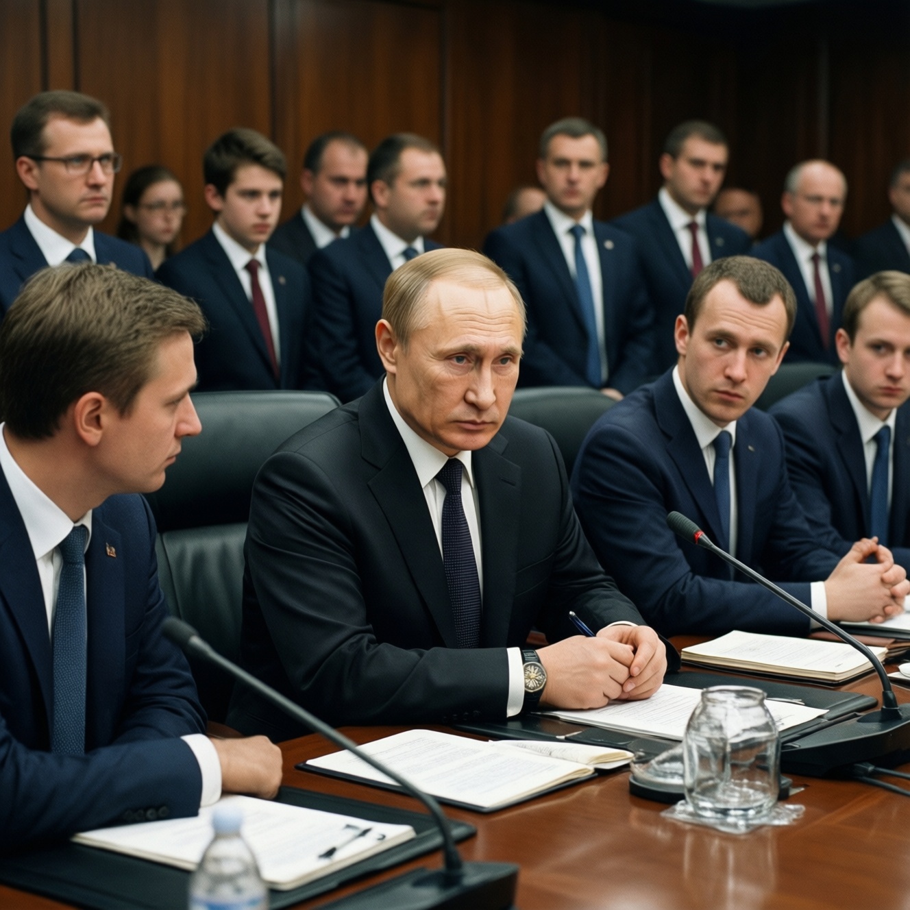 Путин провел срочное заседание Совета безопасности по вопросам молодежи